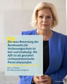 Faeser und die AfD Faeser und die AfD