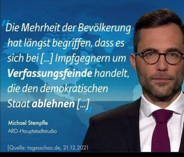 Tagesschau gegen Impfgegner Tagesschau gegen Impfgegner