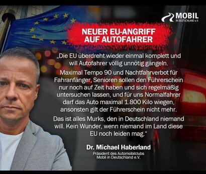 EU Angriff auf Autofahrer EU Angriff auf Autofahrer