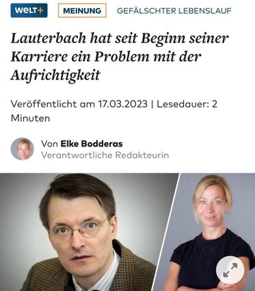 Karl Lauterbach und seine Karriere Karl Lauterbach und seine Karriere